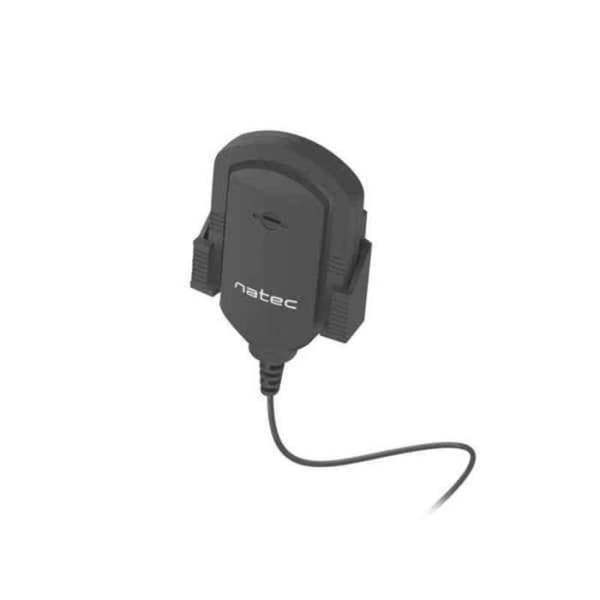 Natec FOX Microphone Black - Kondensatormikrofon - USB - Enkel installation