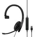 Miniatyrbild 2 av 3: SENNHEISER ADAPT 130 USB II EPOS I trådbundna in-ear-hörlurar - svart