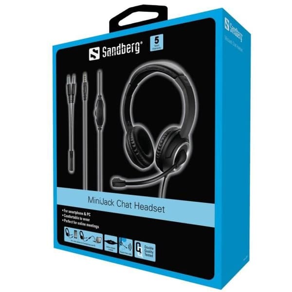 SANDBERG MINIJACK CAT HEADSET (126-15)