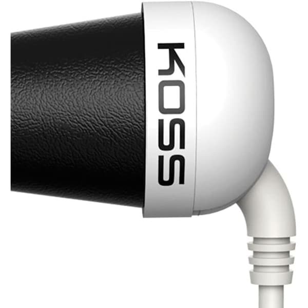 Hörlurar - Koss - PLUG W - In-ear - Kabelansluten - Vit