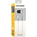 Miniatyrbild 6 av 6: Hörlurar - Koss - PLUG W - In-ear - Kabelansluten - Vit