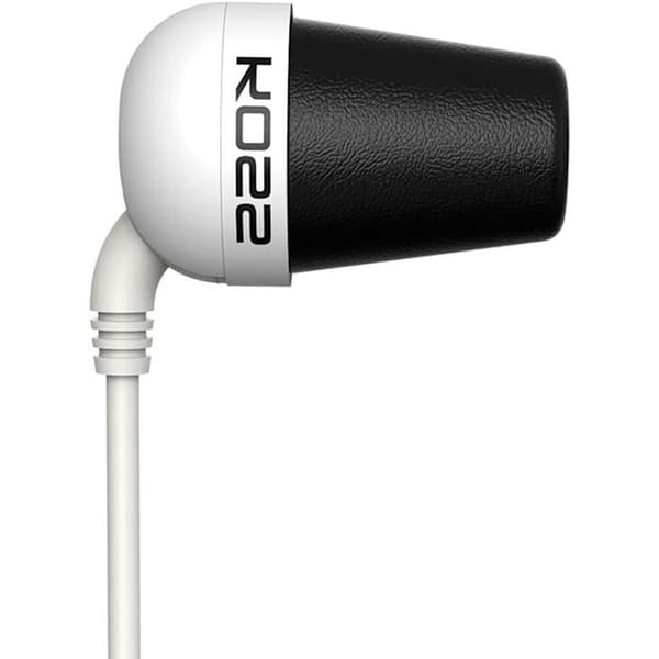 Hörlurar - Koss - PLUG W - In-ear - Kabelansluten - Vit