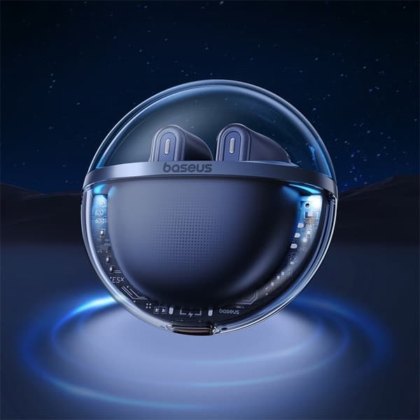 Baseus Bowie E5X Ægte Trådløse Stereo (TWS) Headset In-Ear Blå