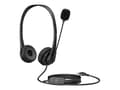 Miniatyrbild 2 av 4: Microheadset HP G2 428K6AA - Stereo - Svart - Over-ear - Trådbunden - USB