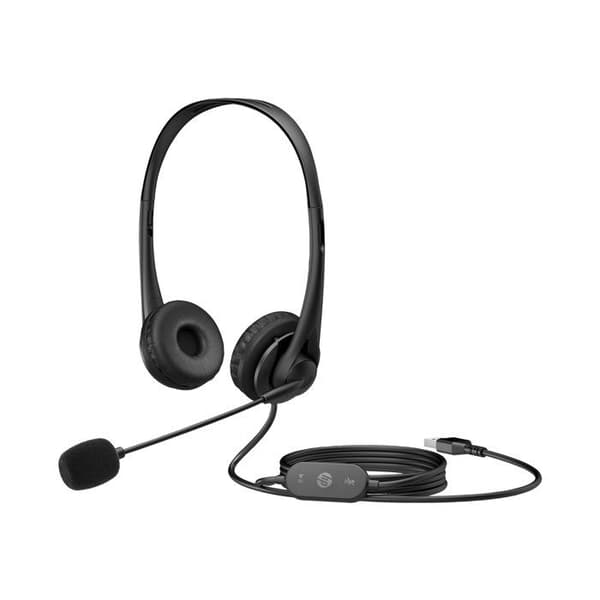 Microheadset HP G2 428K6AA - Stereo - Svart - Over-ear - Trådbunden - USB