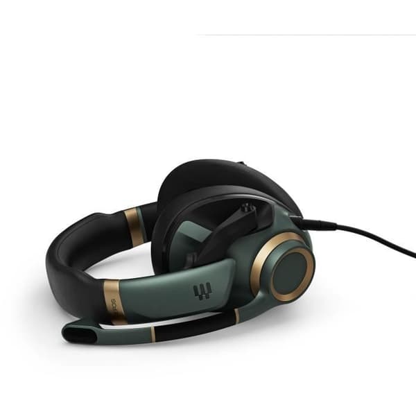Gamerheadset EPOS H6PRO Closed green racing - Headsetmikrofon - Grön - Brusisolering - 2 års garanti