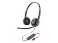 Miniatyrbild 2 av 3: HP Poly Blackwire C3220 USB-C Headset - Stereo - Svart - Kontor