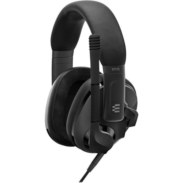 EPOS H3 Black Gaming Headset - Headset med kabel för PC, Mac, PS4, PS5, XboxOne, Xbox Serie X
