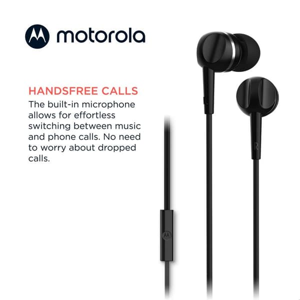 Motorola Trådade Hörlurar 105