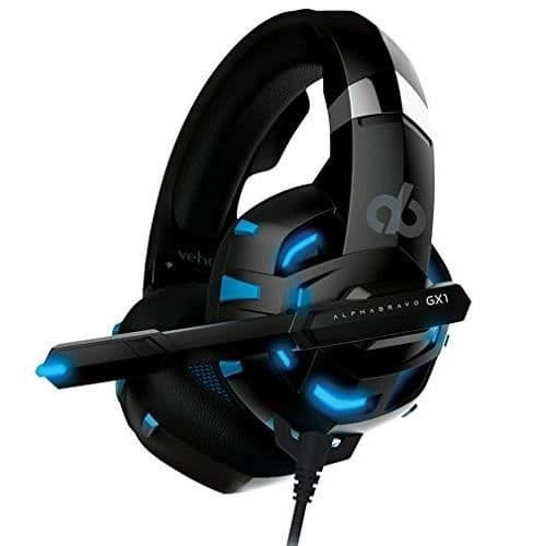 VEHO ALPHA BRAVO GX-1 Gaming Headset - Stereo - Svart - Svettbeständig