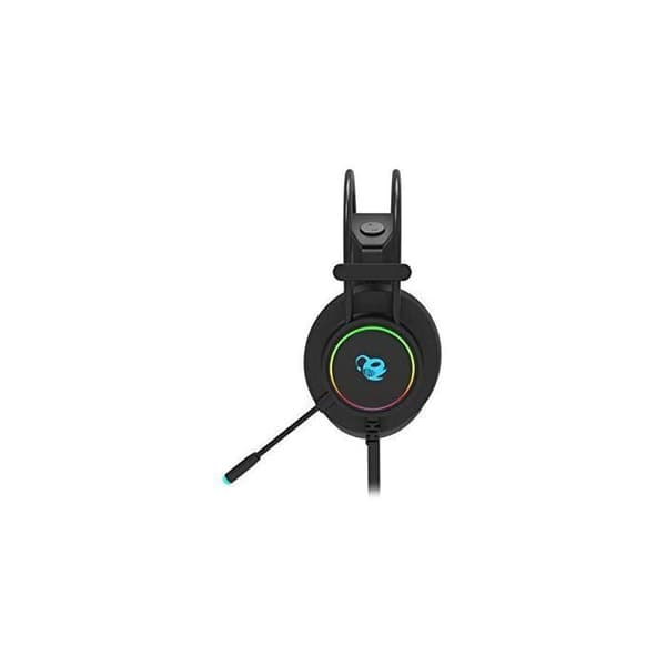 CoolBox-headset med Micro Gaming DG-AUR-01 Svart