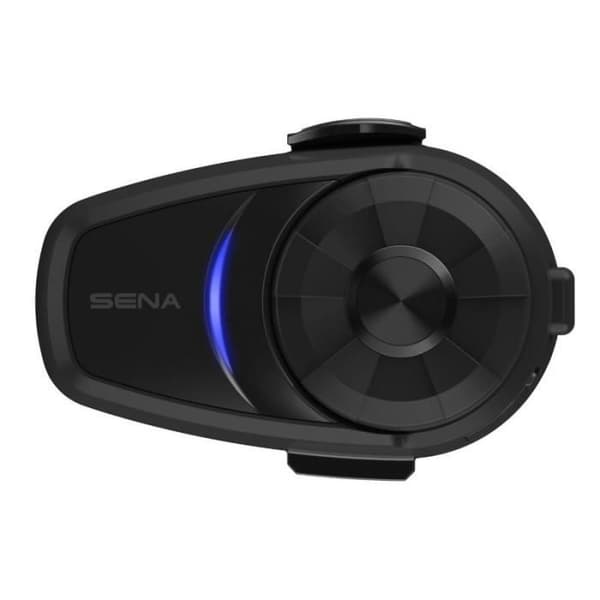 SENA 10S-01D Motorcykelintercom 4 kanaler 1600 m Svart - 10S-02D Svart