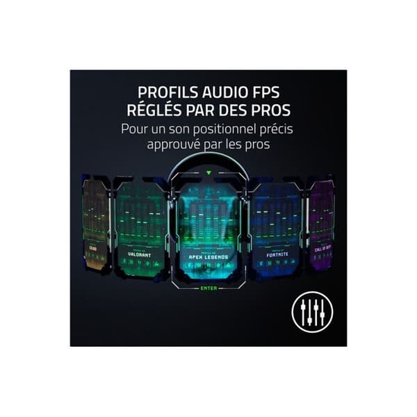 RAZER BLACKSHARK V2 PRO (2023) - PREMIUM TRÅDLÖST E-SPORT-HEADSET (MIC