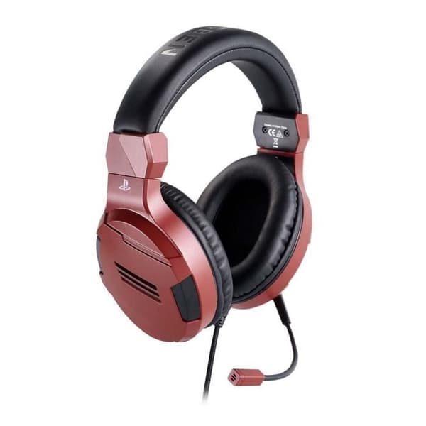 Stereorött spelheadset för PS4, PC, Mac och mobila enheter