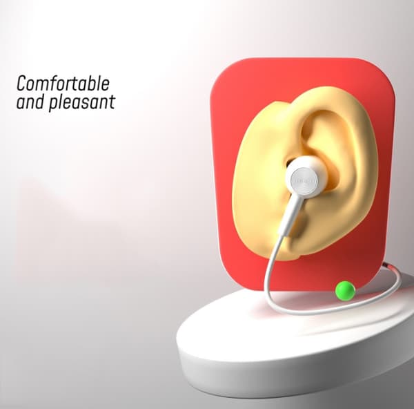 Yleiskäyttöiset langalliset kuulokkeet raskaalle in-ear-subwooferille