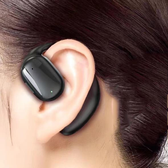 Trådløs Bluetooth Ikke-hængende Øre Headset Ultra-lang levetid Knogleledning Løb Sport Anti-Sved
