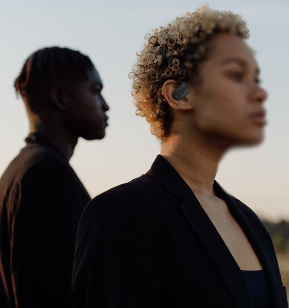 Trådløs Bluetooth Ikke-hængende Øre Headset Ultra-lang levetid Knogleledning Løb Sport Anti-Sved