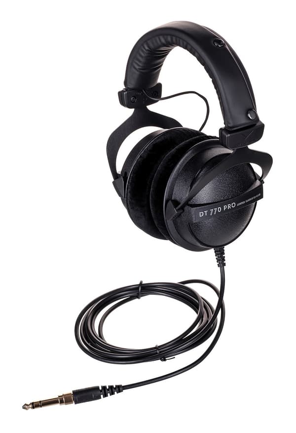 Beyerdynamic DT 770 Pro 80? Musta rajoitettu erä - suljetut studiokuulokkeet