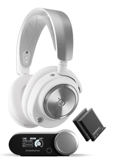 Steelseries 61524 hovedtelefoner/headset Kablet Hovedbånd Gaming USB Type-C Hvid