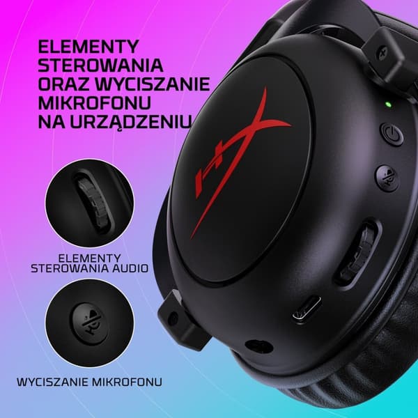 Kingston HyperX Cloud II Core trådløst gamingheadset