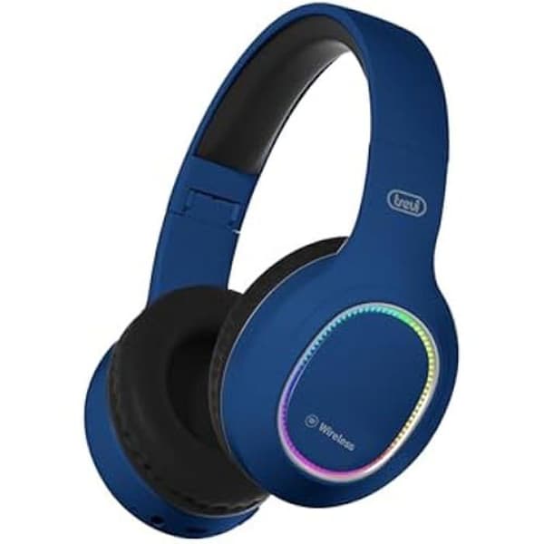 Trådlösa hörlurar - TREVI - DJ 12E60 BT - Inbyggd mikrofon - 7/9 timmars batteritid - Fällbara och lätta