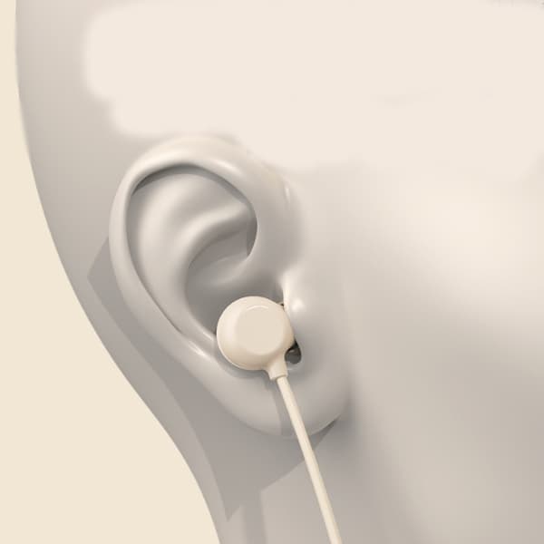 Kuulokkeet Langallinen In-ear Typec Interface Sleep -kuulokkeet Mukavat pyöreät reiät Pitkä kulutus ilman kipua Melua vaimentavat kuulokkeet