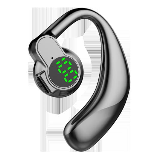 Hög ljudkvalitet, äkta trådlöst Bluetooth-headset med hängande öra, affärsmässigt, sportigt, lång standbytid