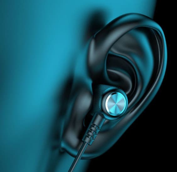 Trådlöst Bluetooth-headset sport binaural hängande nacke hängande typ in-ear stark räckvidd standby brusreducering datorheadset