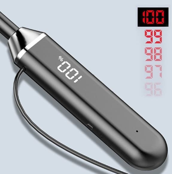 Langattomat Bluetooth-kuulokkeet LED-digitaalinen näyttö Urheilu Pitkäikäiset kuulokkeet Pelikaulan tyyppi Universal