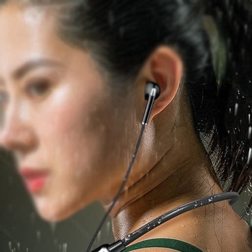 Riippuva kaula Bluetooth-kuulokkeet Running Business K Anna langattomien Bluetooth-kuulokkeiden erittäin pitkä valmiusaika