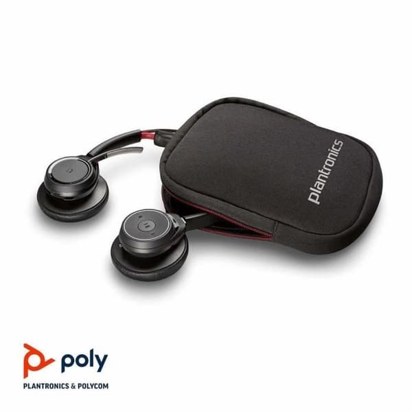 Hörlurar med mikrofon Poly 202652-104 Svart - Brusreducering, Brusreducering, Bluetooth, Trådlös