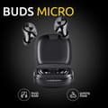 Miniatyrbild 3 av 4: Intenso T200 Trådlösa Bluetooth 5.3 Hörlurar Svart 25 Timmars Batteritid