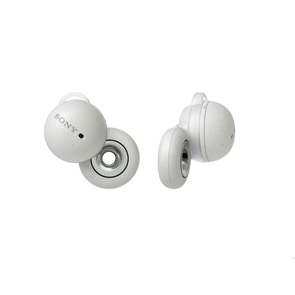SONY LinkBuds WFLS900 trådlösa Bluetooth-hörlurar - Batteritid upp till 17,5 timmar - Vit