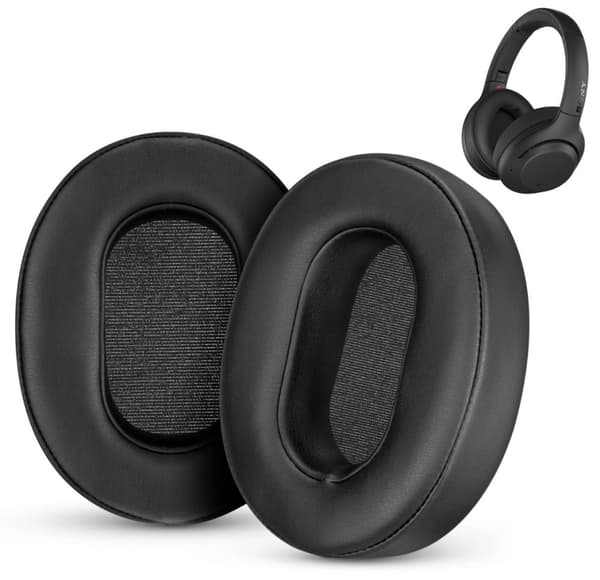 Ørepuder Svampe til SONY WH-XB900 WH-XB900N Sort
