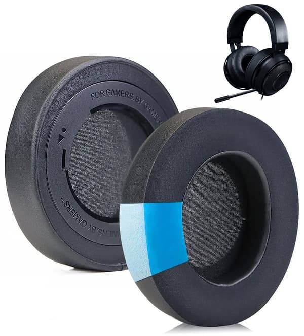Ørepuder Svampe til RAZER KRAKEN PRO V2 7.1 Mobile GELFYLDNING