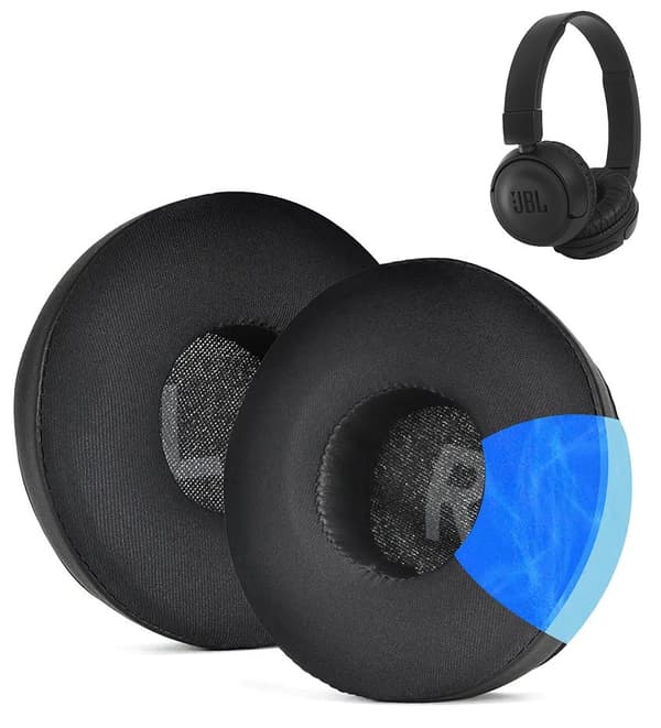 Korvatyynyt, tyynyt, sienet JBL T450 T460 T500 500BT T600BT -kuulokkeille, geelitäyte