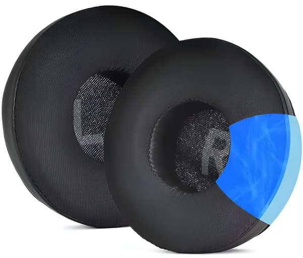 Ørepuder svampe til JBL T450BT 500BT 600BT E35 hovedtelefoner sort