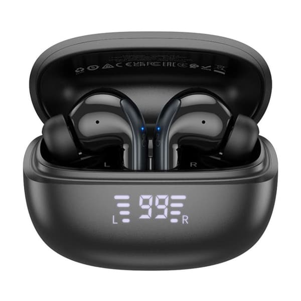 Trådlösa hörlurar - Hoco - EQ5 - Bluetooth 5.3 - ANC - Svart
