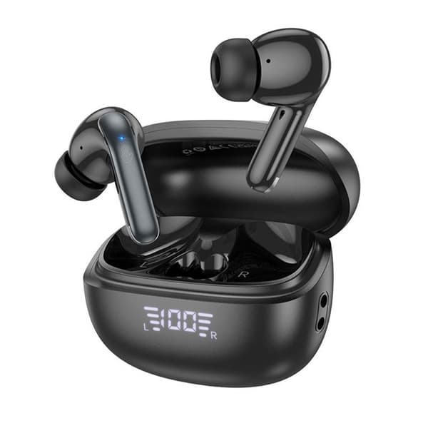 Trådlösa hörlurar - Hoco - EQ5 - Bluetooth 5.3 - ANC - Svart