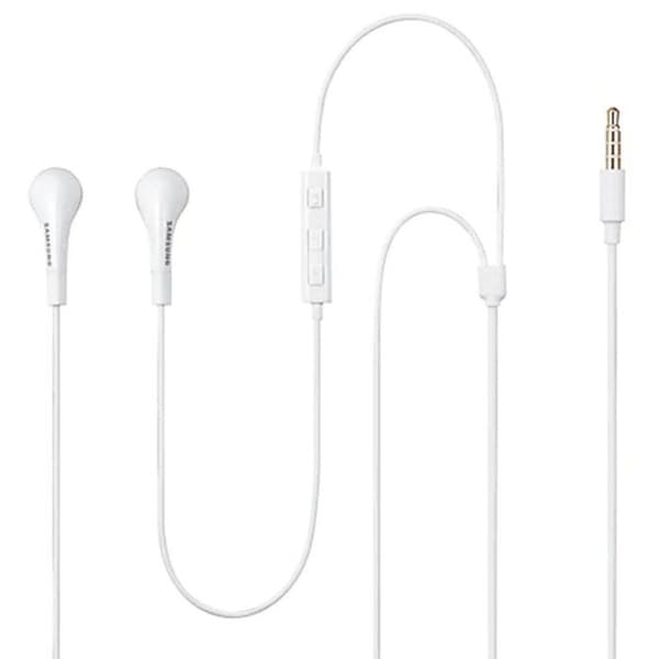 Trådade hörlurar (EHS64AVFWE) Jack 3,5 mm, mikrofon, in-ear, 1,2 m - Samsung - Vit (bulkförpackning)