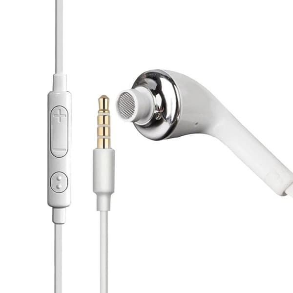 Trådade hörlurar (EHS64AVFWE) Jack 3,5 mm, mikrofon, in-ear, 1,2 m - Samsung - Vit (bulkförpackning)