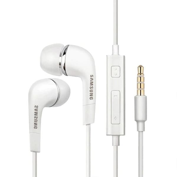 Trådade hörlurar (EHS64AVFWE) Jack 3,5 mm, mikrofon, in-ear, 1,2 m - Samsung - Vit (bulkförpackning)