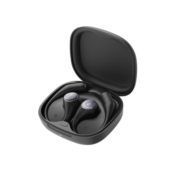 EarFun TWS-hodesett med lader - Svart