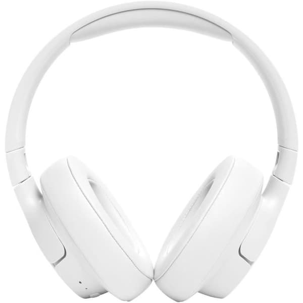 Trådlösa hörlurar JBL Tune 720BT - Ren basljud - Bluetooth 5.3 - 76 timmars batteritid - Lätta och bekväma - Vit