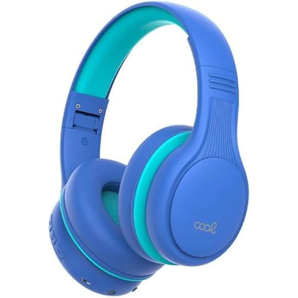 Bluetooth-stereohörlurar - COOL - Cool Kids - Begränsad volym - Blå färg - För barn