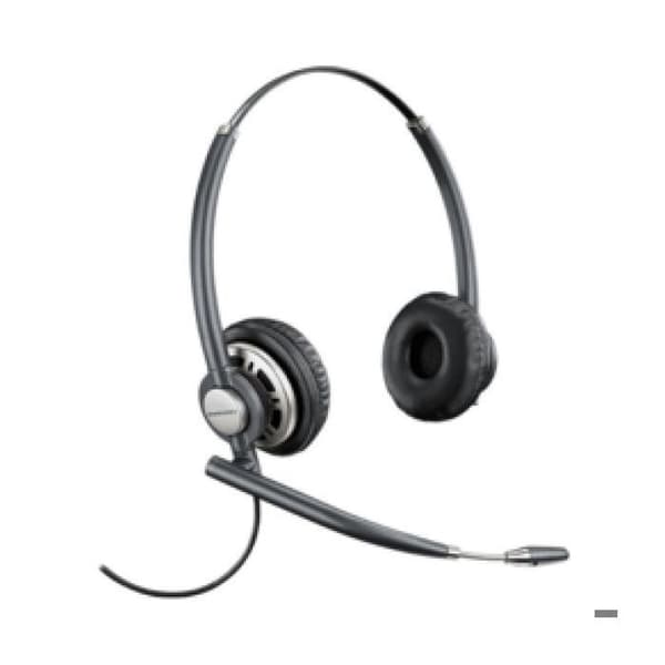 Plantronics EncorePro HW720 Headset med tråd - Supra-aural - Mörkgrå - Brusreducerande - Telefon