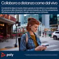 Miniatyrbild 3 av 4: Poly Voyager Free 20 Trådlösa hörlurar Svarta med Adaptiv ANC och Anpassad Komfort