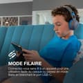 Miniatyrbild 4 av 4: JLab JBuddies Studio 2 Trådlösa Hörlurar för Barn - Bluetooth, Volymbegränsad, Inbyggd Mikrofon, 65h+ Batteritid, Bullerdämpning, M