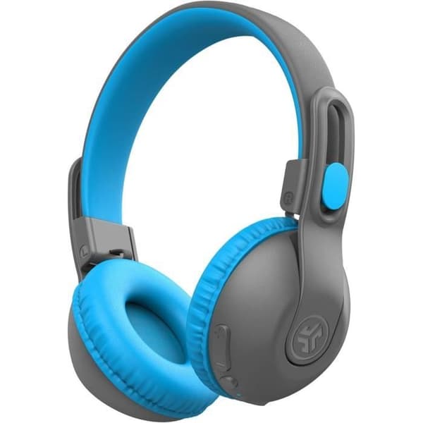 JLab JBuddies Studio 2 Trådlösa Hörlurar för Barn - Bluetooth, Volymbegränsad, Inbyggd Mikrofon, 65h+ Batteritid, Bullerdämpning, M