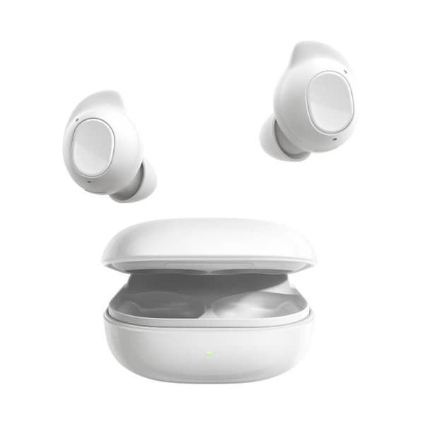 Samsung Galaxy Buds FE Trådløse Hovedtelefoner med Aktiv Støjreducering, Hvide